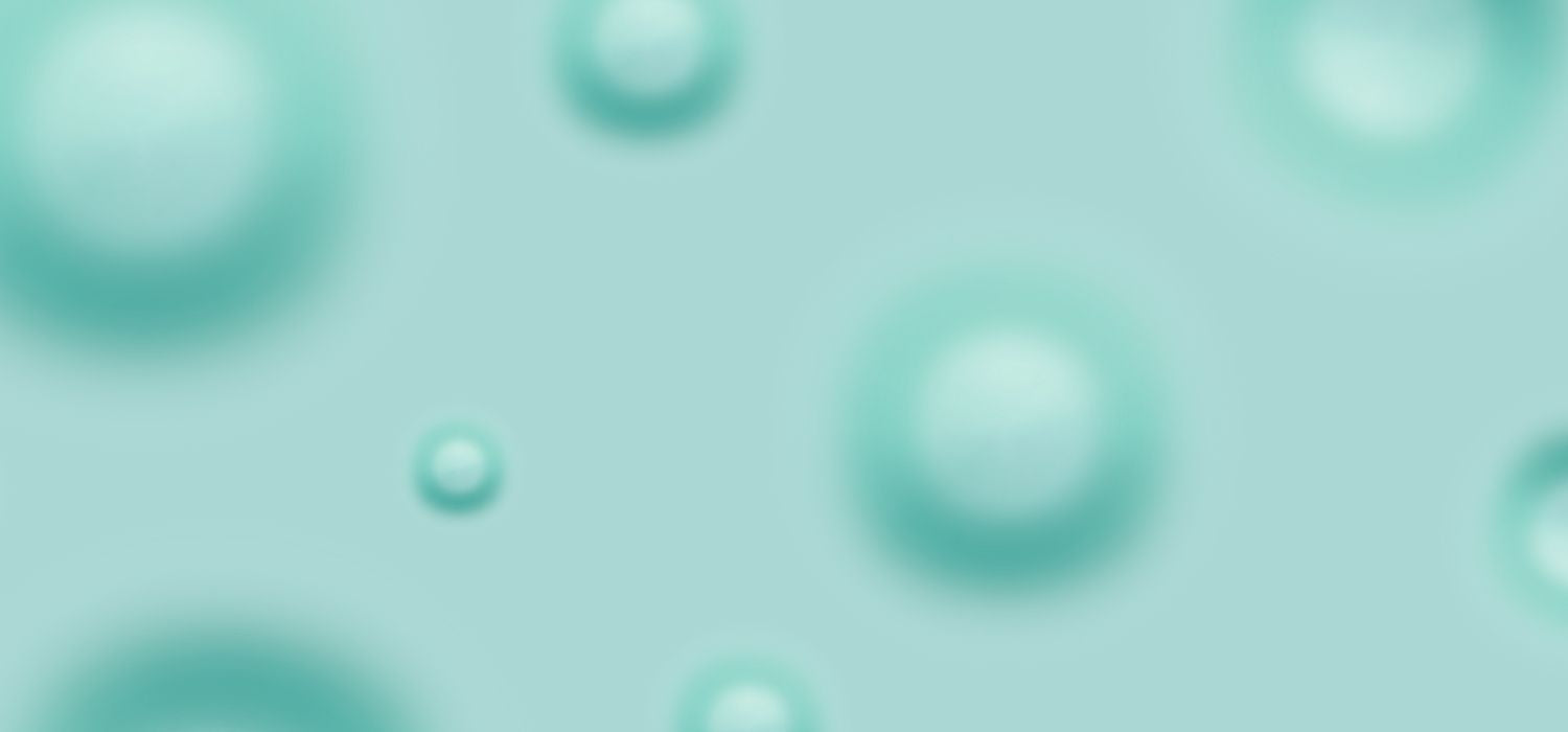 Stylized illustration of small, raised circular bumps on a light background.