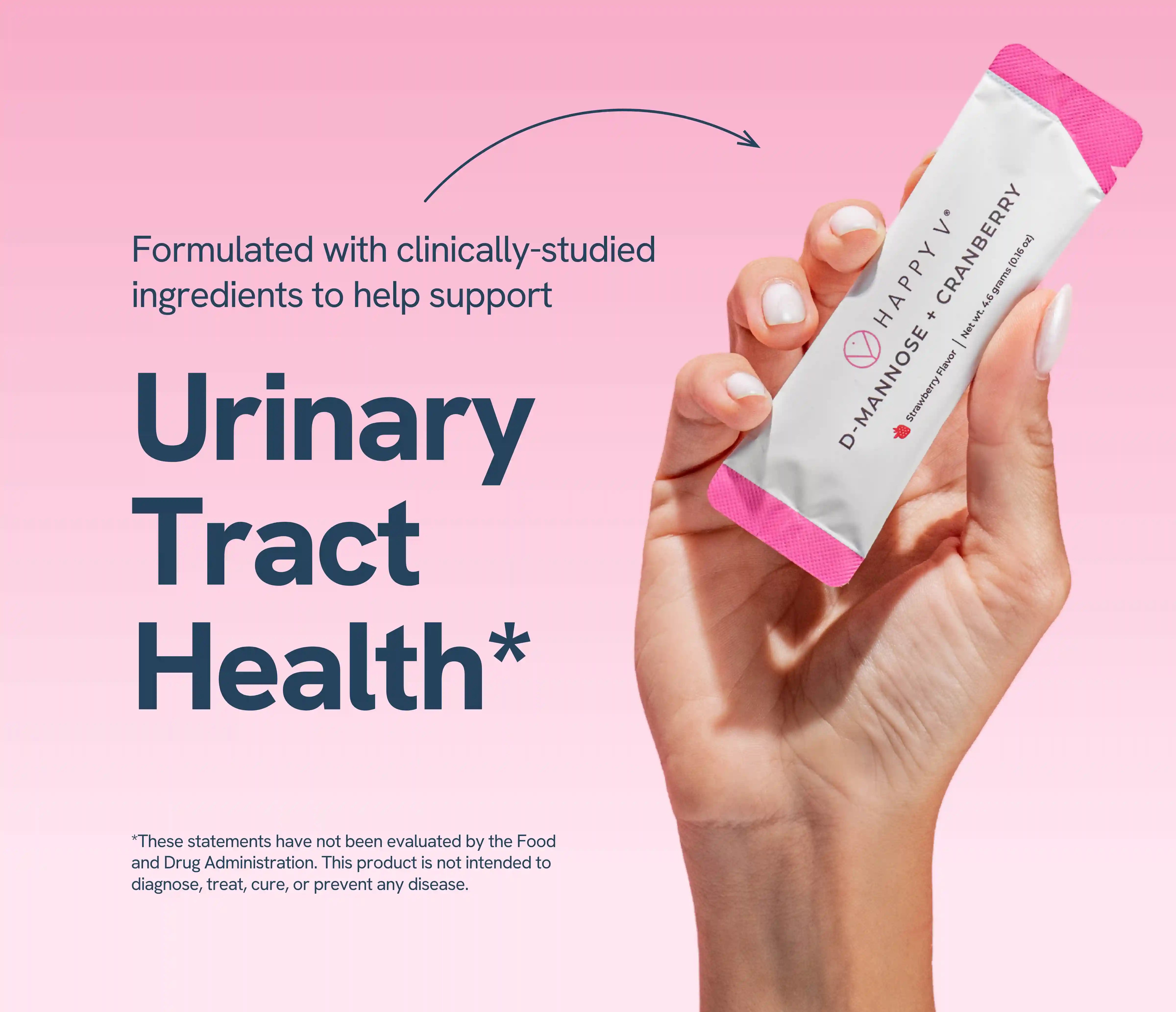 D-Mannose + Cranberry Stick Packs