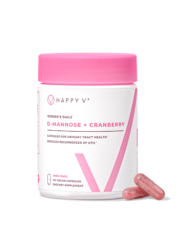 DMannose & Cranberry Pills for UTI Happy V®