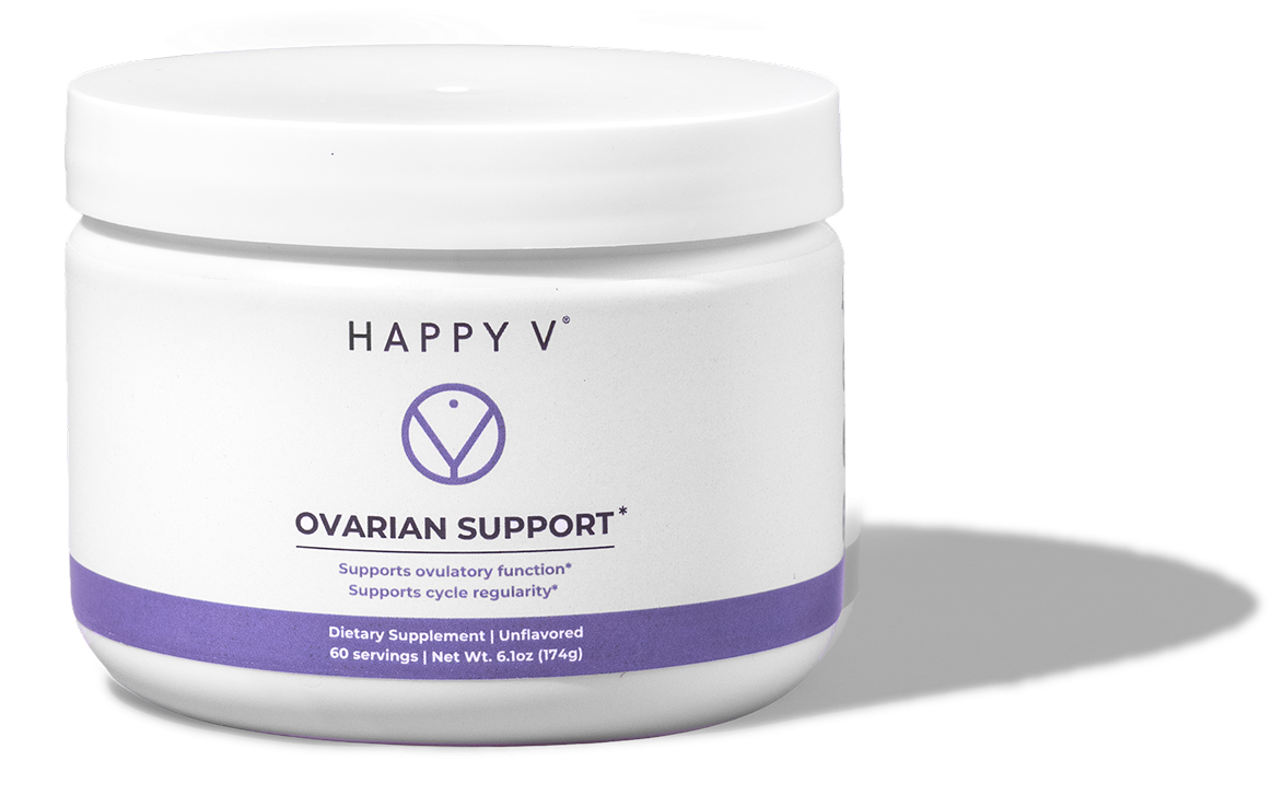 Happy V Menopause Relief product box
