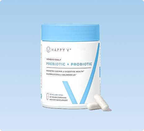 Take your Prebiotic + Probiotic daily